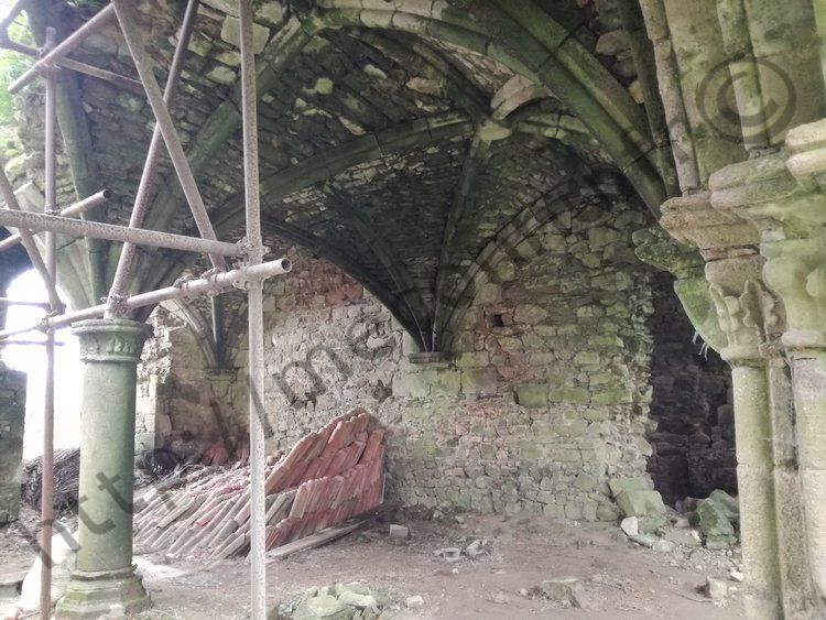 tat intrieur de l'Abbaye de Notre-Dame des Fontenelles