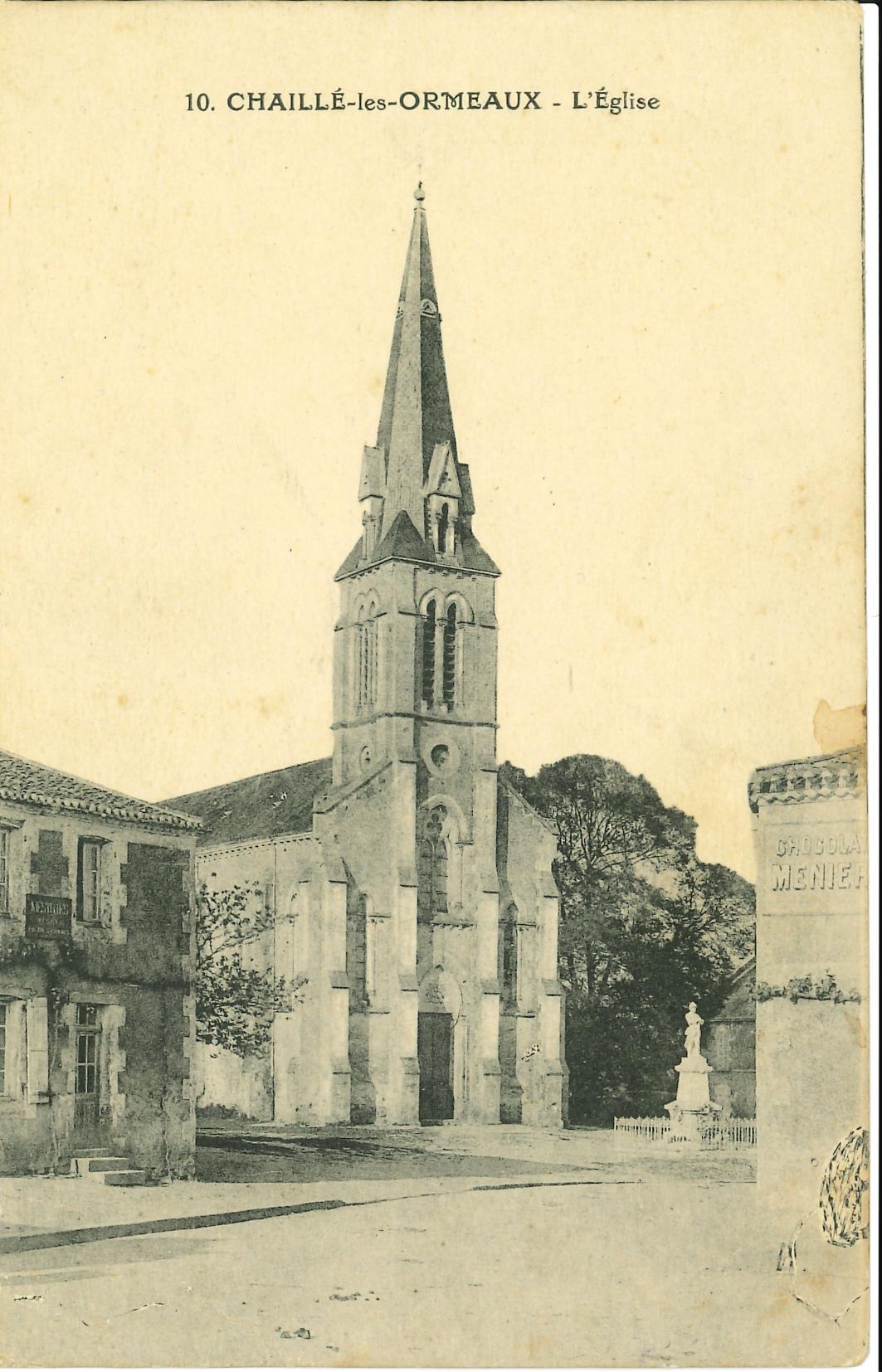 glise de Chaill-sous-les-Ormeaux