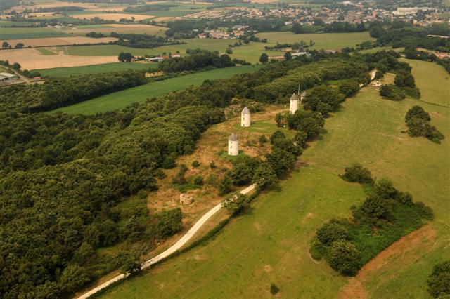 Collines aux moulins