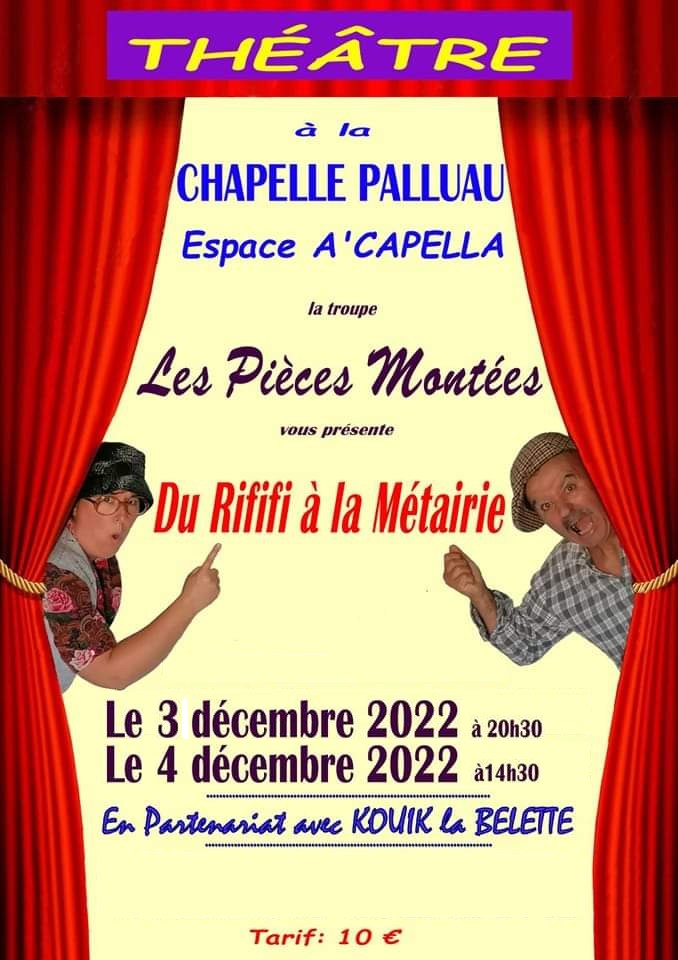 Thtre humoristique avec Les Pices Montes