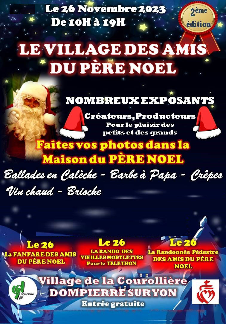 Le village des amis du Pre Nol  la Courollire