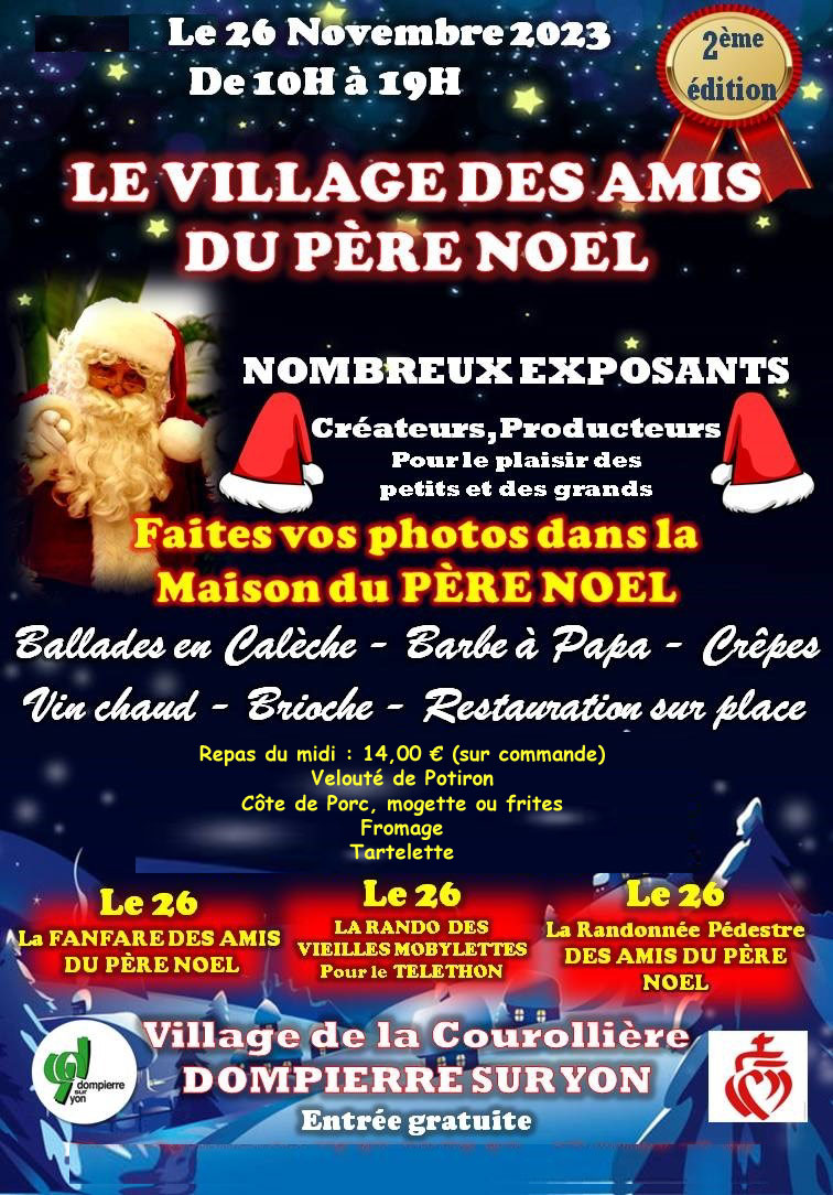 Le village des amis du Pre Nol  la Courollire