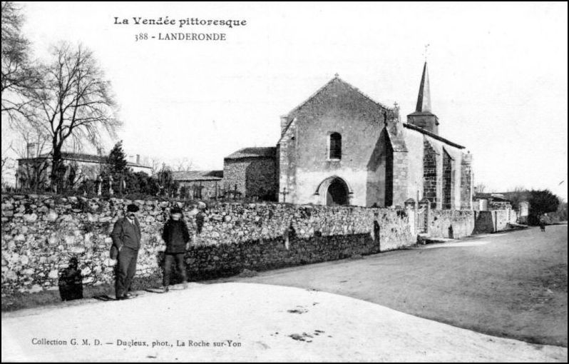 L'glise de Landeronde (Vende)