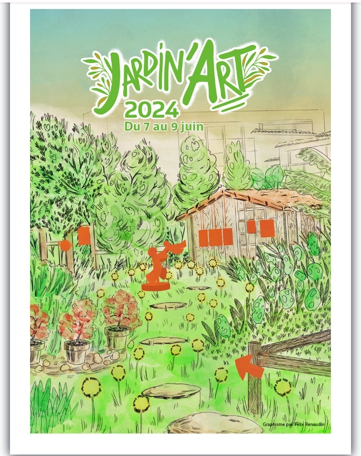 14me dition du Jardin'Art : un week-end artistique en plein cur de la Roche-sur-Yon (Vende)