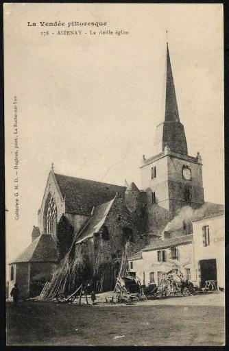 Aizenay La Vieille Eglise https://archives.vendee.fr/consulter/communes/aizenay