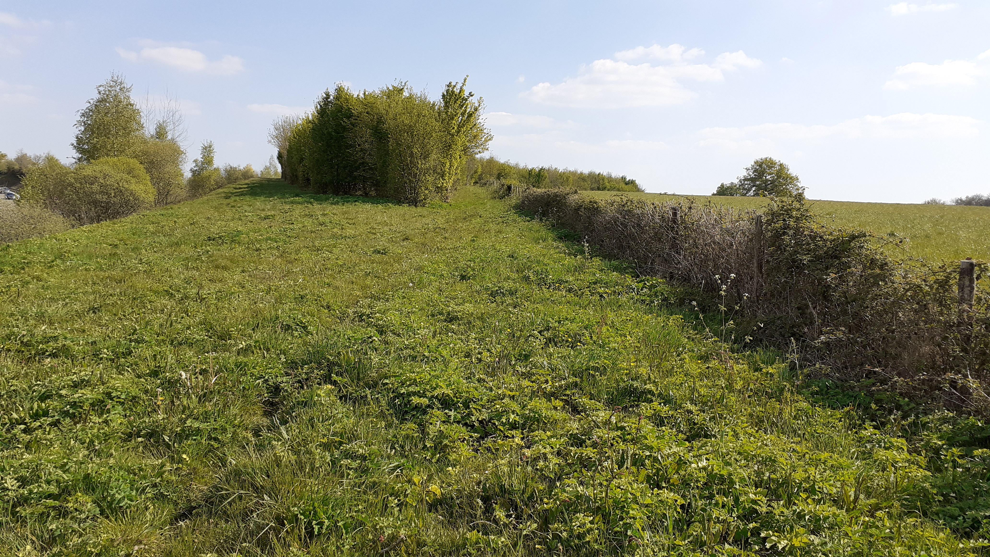 Chteau-Fromage aux abords de l'changeur routier  l'Est de la Roche-sur-Yon